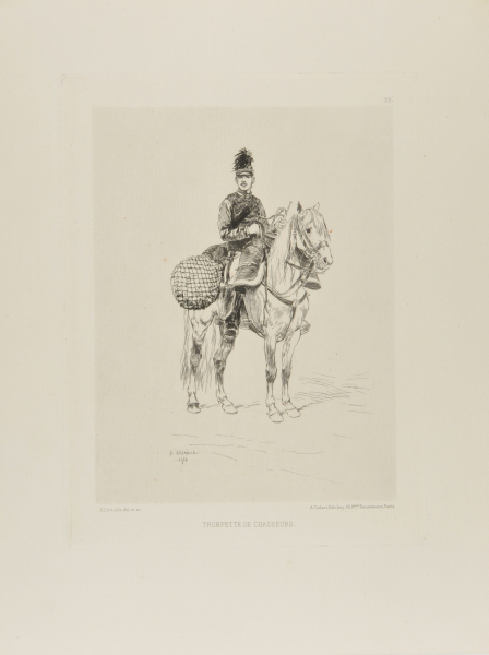 TRUMPETER ON HORSEBACK