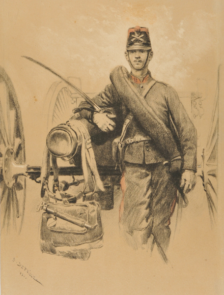SOLDIER WITH CANNON