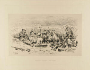 Mobiles à la Tranchée – Siège de Paris