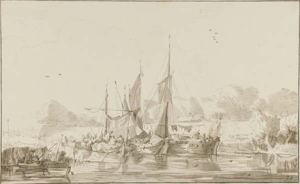 Vue du Canal pres Utrecht - Image 2