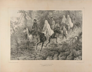 Famille Tatare en Voyage from Voyage dans la Russie Meridionale et la Crimee