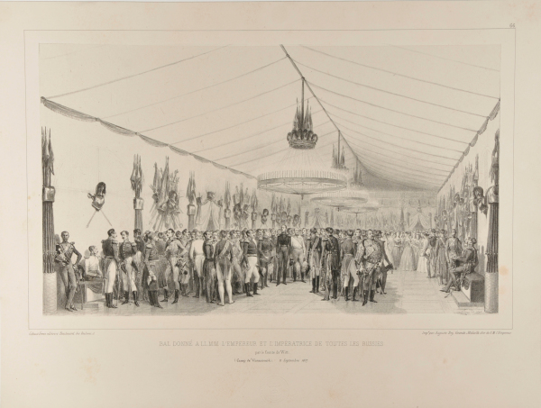 Bal donne a LL. MM. l’Empereur et l’Imperatrice de toutes les Russies