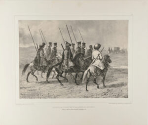 Escorte de Cosaques de la Ligne du Kouban