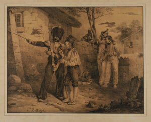 Military Instruction in the Garden