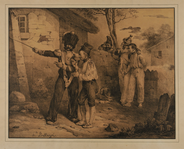 Military Instruction in the Garden