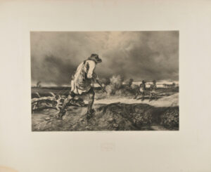 Garde chasse surpris par l’orage