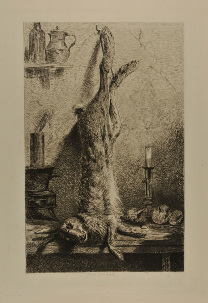 Still-life with Rabbit and Onions