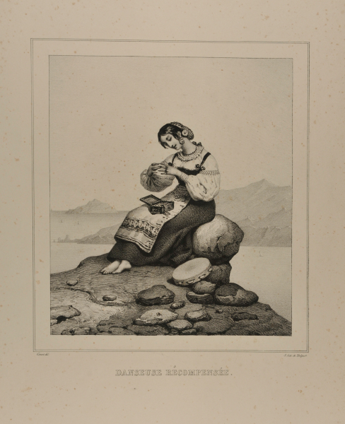 Danseuse récompensée