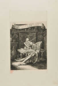 “On trouva un matin le célèbre amateur…”