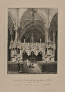 Jubé de l’Eglise de la Madeleine à Troyes (Champagne)