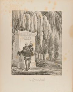 …Il grave sur le marbre / Ce que je viens de raconter