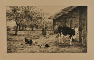 Un Coin de la ferme Saint-Siméon à Honfleur