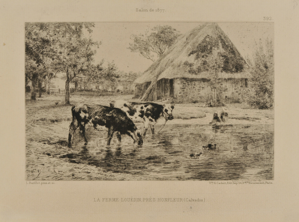 La Ferme Louëdin, près Honfleur (Calvados)