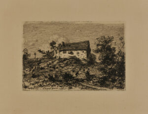 Cottage on a Rocky Hill