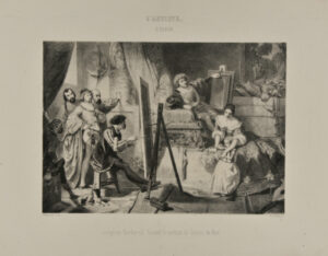 Giorgione Barbarelli faisant le portrait de Gaston de Foix