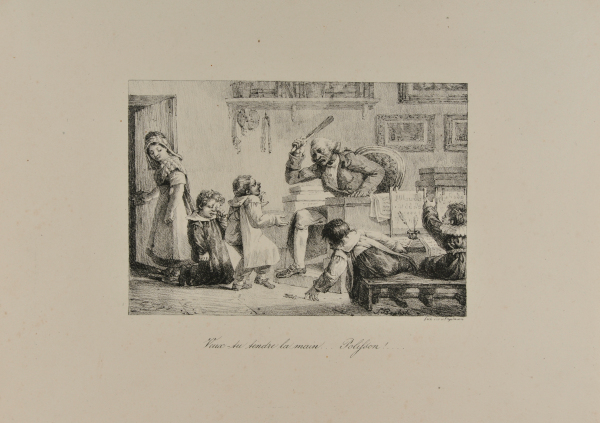 Veux-tu tendre la main…Polisson!….