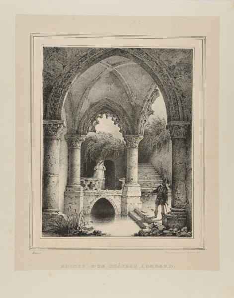 Ruines d’un Château Lombard