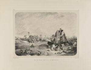 Paul Potter dessinant d’après nature aux environs de la Haye