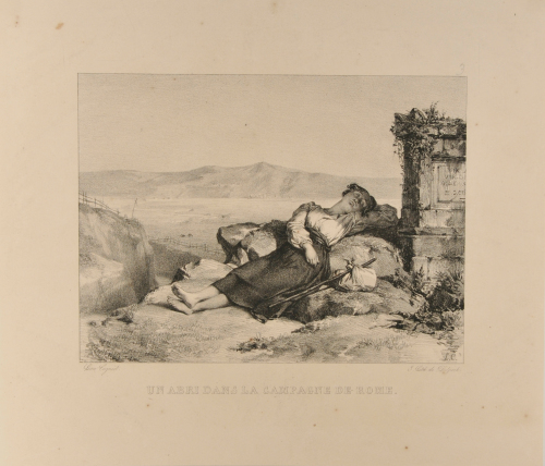 Un Abri dans la campagne de Rome