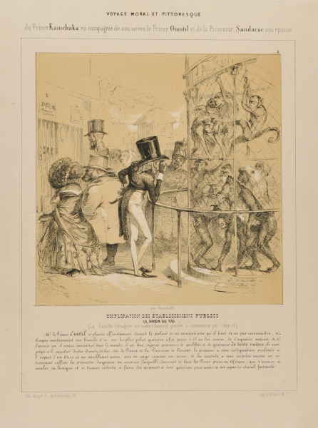 Voyage Moral et Pittoresque: Mr. le Prince Ouistil…