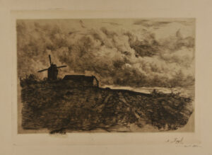 Before the Storm, Windmill on Moor