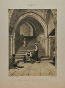 Escalier saint dans l’église de San Benedetto