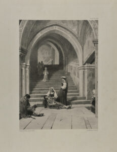 Holy Staircase in the Church of San Benedetto
