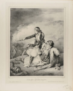 Jeune Grec Défendant son Père