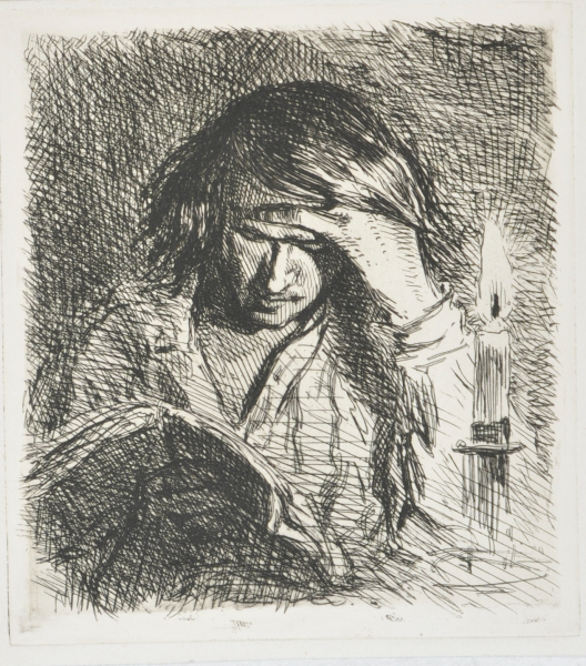 Reader (Candlelight)