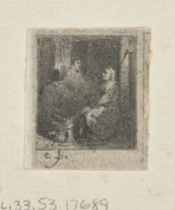 Woman Selling Fried Food