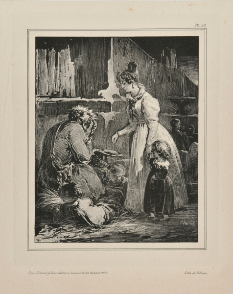 POOR MAN SITTING IN THE STREET