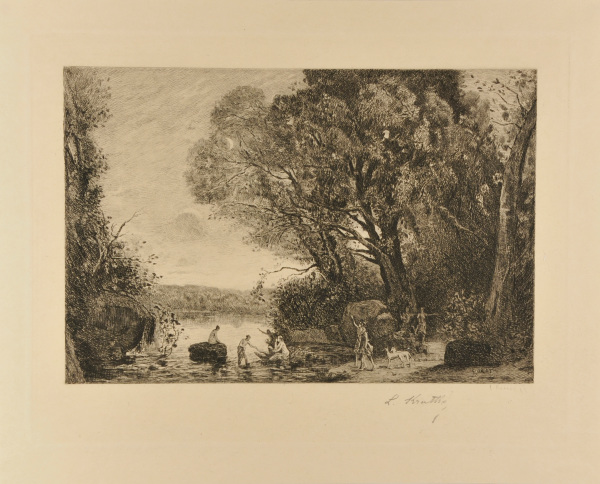 Paysage (Le bain de Diane)