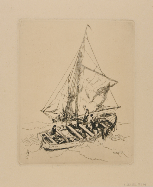 BOAT RESCUED BY A SAILBOAT