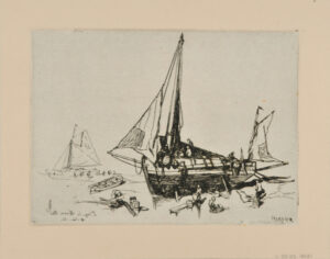 Plage du Hâvre, (16 Juin 1862)