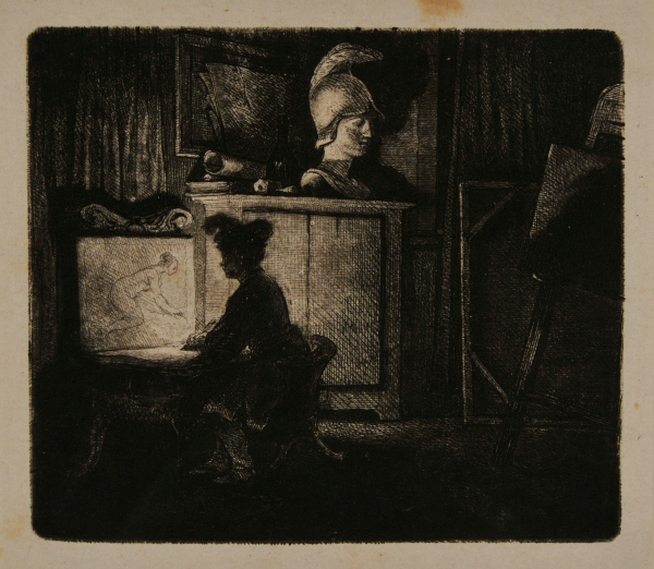 PAINTER IN HIS STUDIO