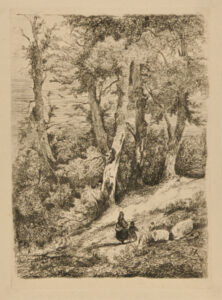 L’Intérieur d’un bois