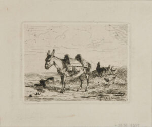 Ane et Poules from Eaux-fortes