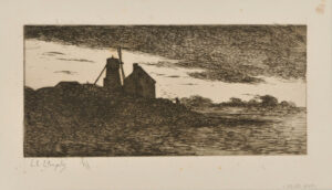 Le Crotoy, croquis de paysage