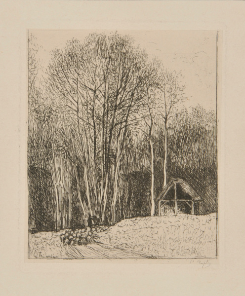 SMALL LANDSCAPE SKETCH - WINTER