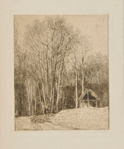 Petit croquis de paysage – l’hiver