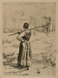 Woman with a Rake (1877)