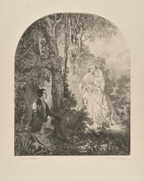 Man watching a couple