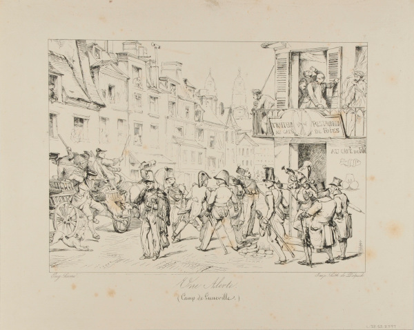 Une Alerte (Camp de Lunéville)