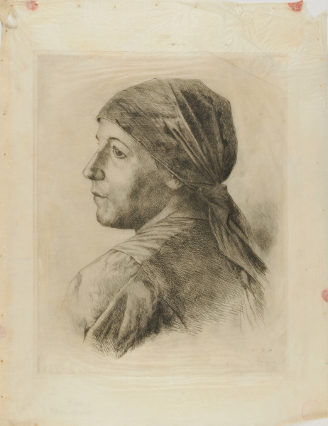 Head of a Peasant Girl - Image 2