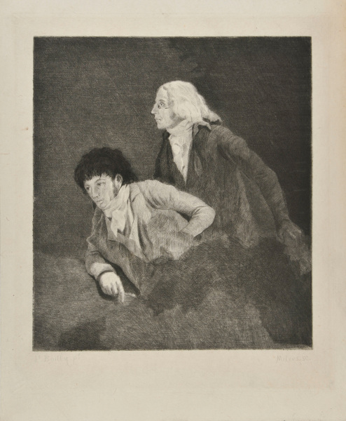 Portraits d’Isabey et De Taunay