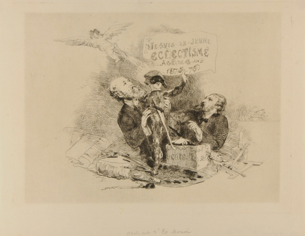 Album de la Société des Éclectiques, title page