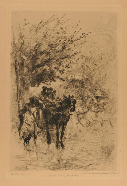 DOWNPOUR ON THE BOULEVARD