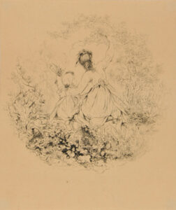 Children Picking Flowers