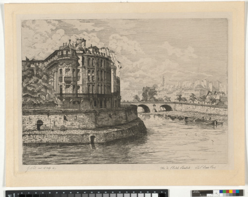 VIEW OF THE HOTEL LAMBERT, PARIS