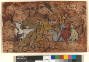 Three Men and Three Birds (Denial by Peter?)